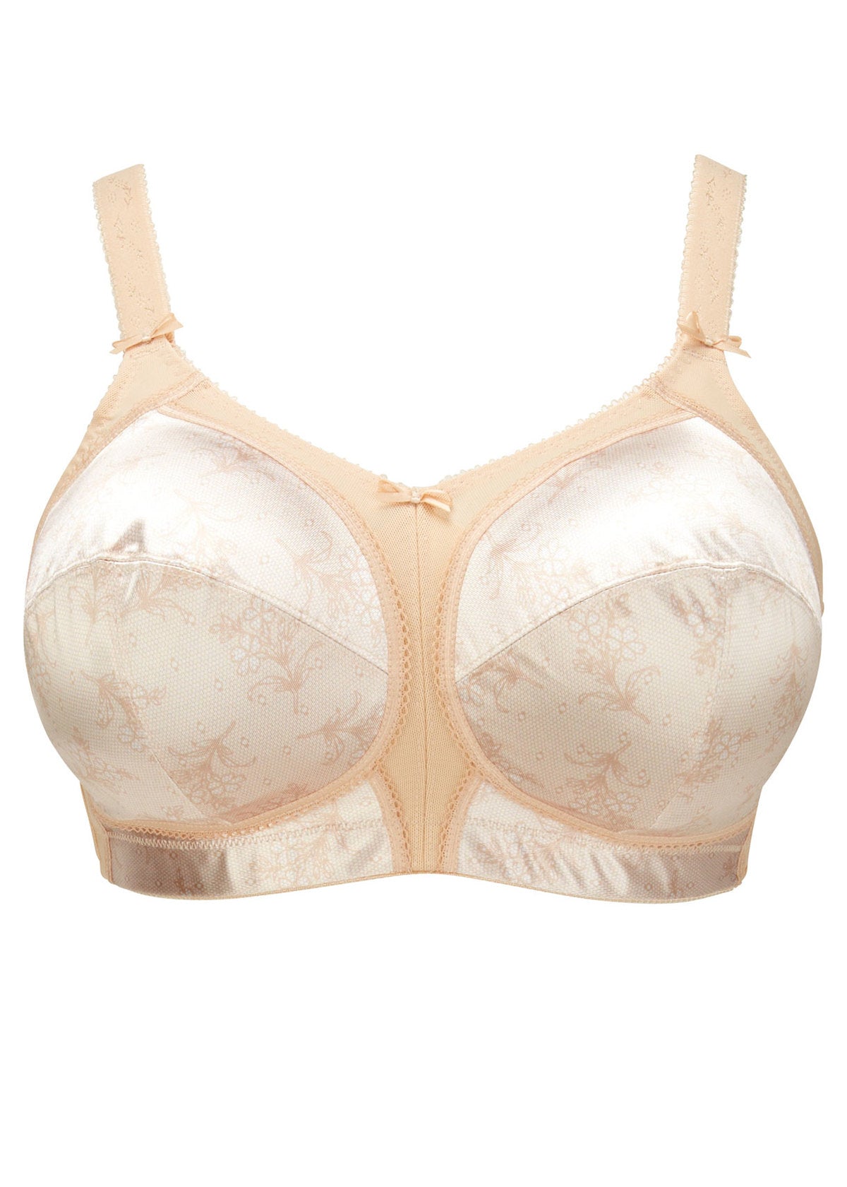 Buy Latte Nude Recycled Lace Full Cup Comfort Bra - 32DD, Bras